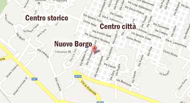 Mappa Nuovo Borgo